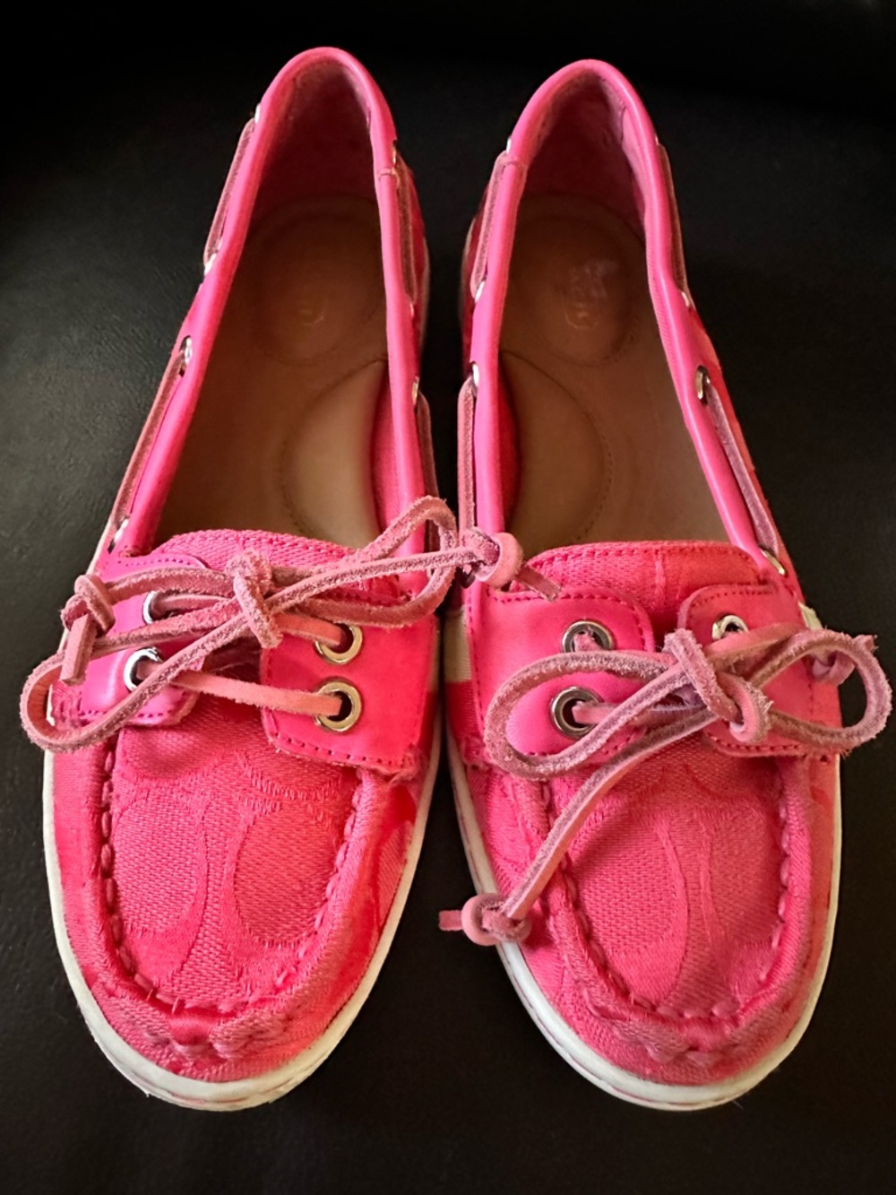 Coach Rainey Boat Sperry Top Sneaker